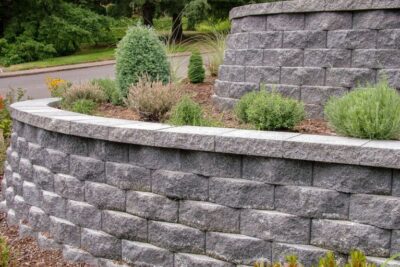 Jumbo-Nursery-Stone-Charcoal retaining wall