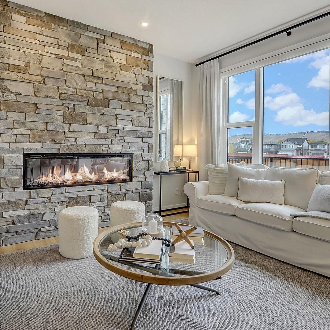 manufactured stone veneer veritas stone fire place modern