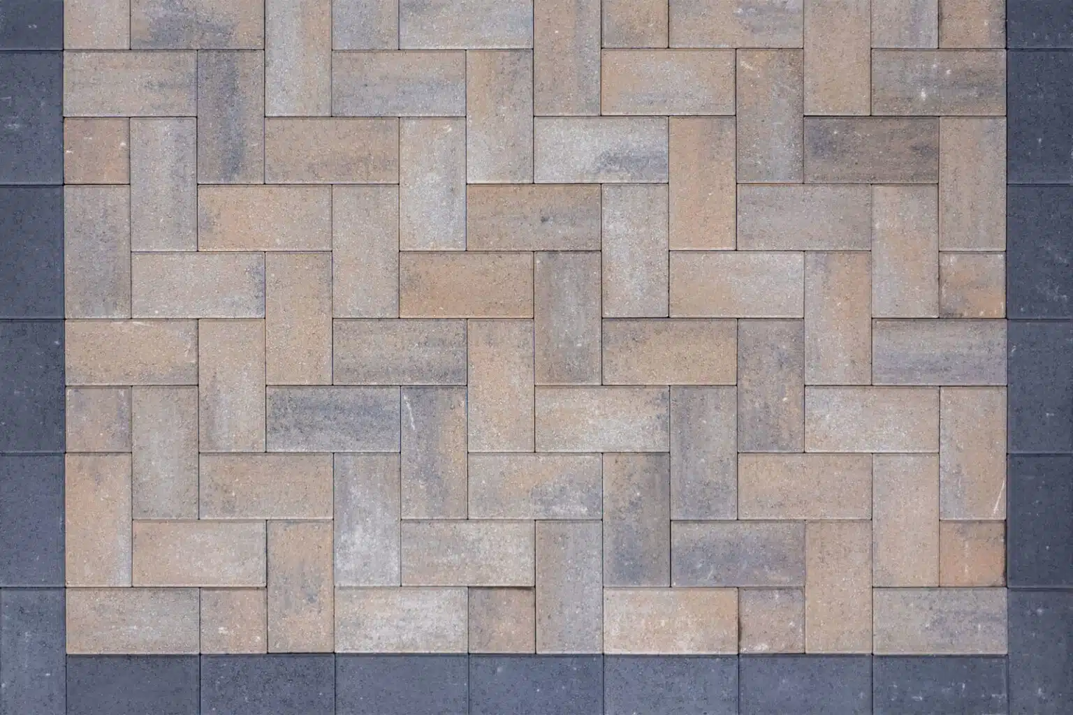 Double Park Concrete Paver Jamestown Blend Patio