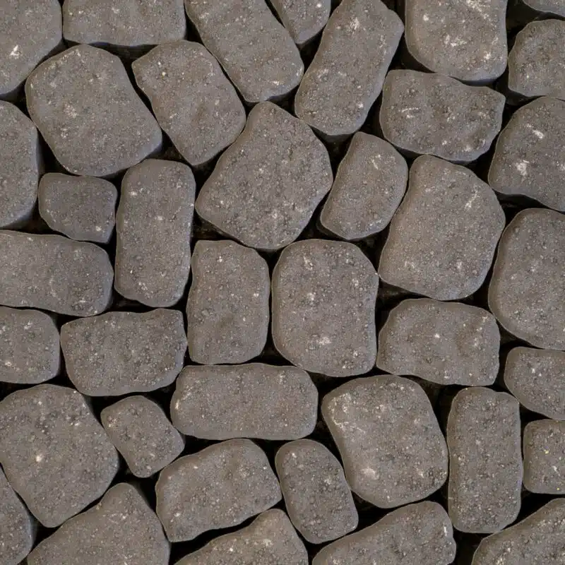 Roma Stone Charcoal Color Concrete pavers Layer