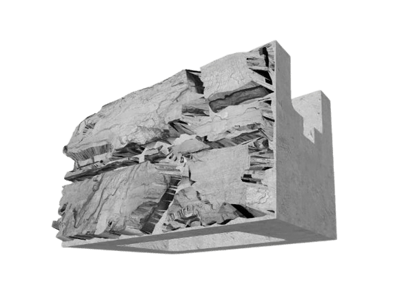 Magnum Stone Standard Base Block Pewter