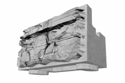 Magnum Stone Standard Top Block Pewter