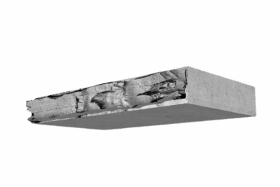 Magnum Stone Step Cap Pewter Retaining Wall