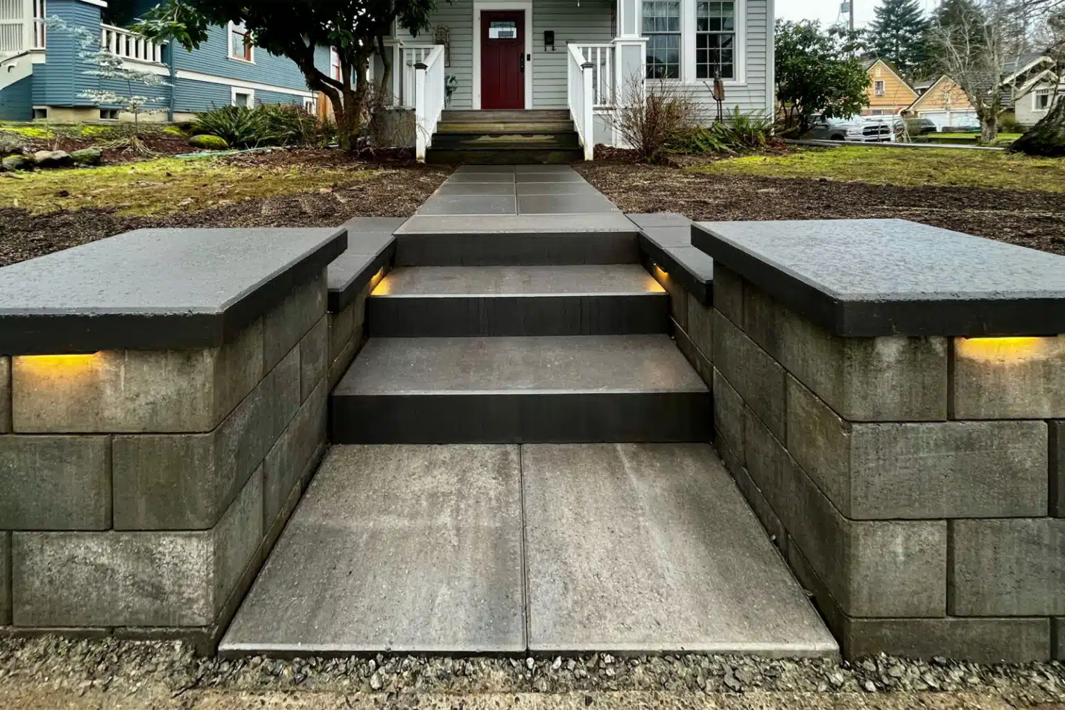 Murata Step Block Charcoal Example Front View