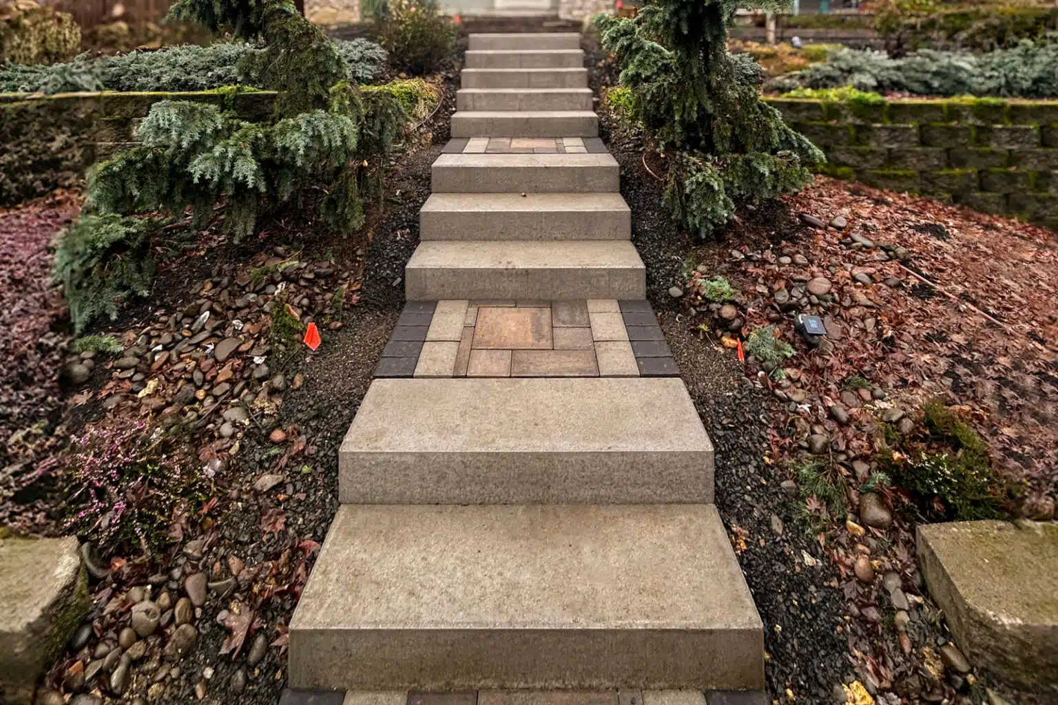 Murata Step Block Pewter Example Garden