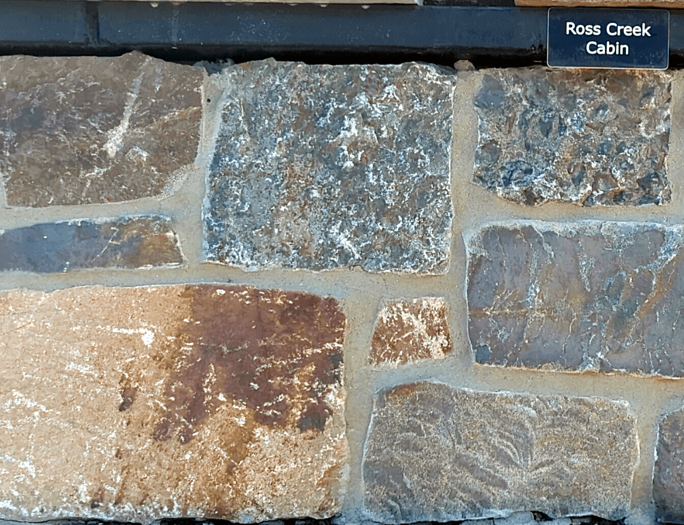 Ross Creek Cabin Natural Stone Veneer