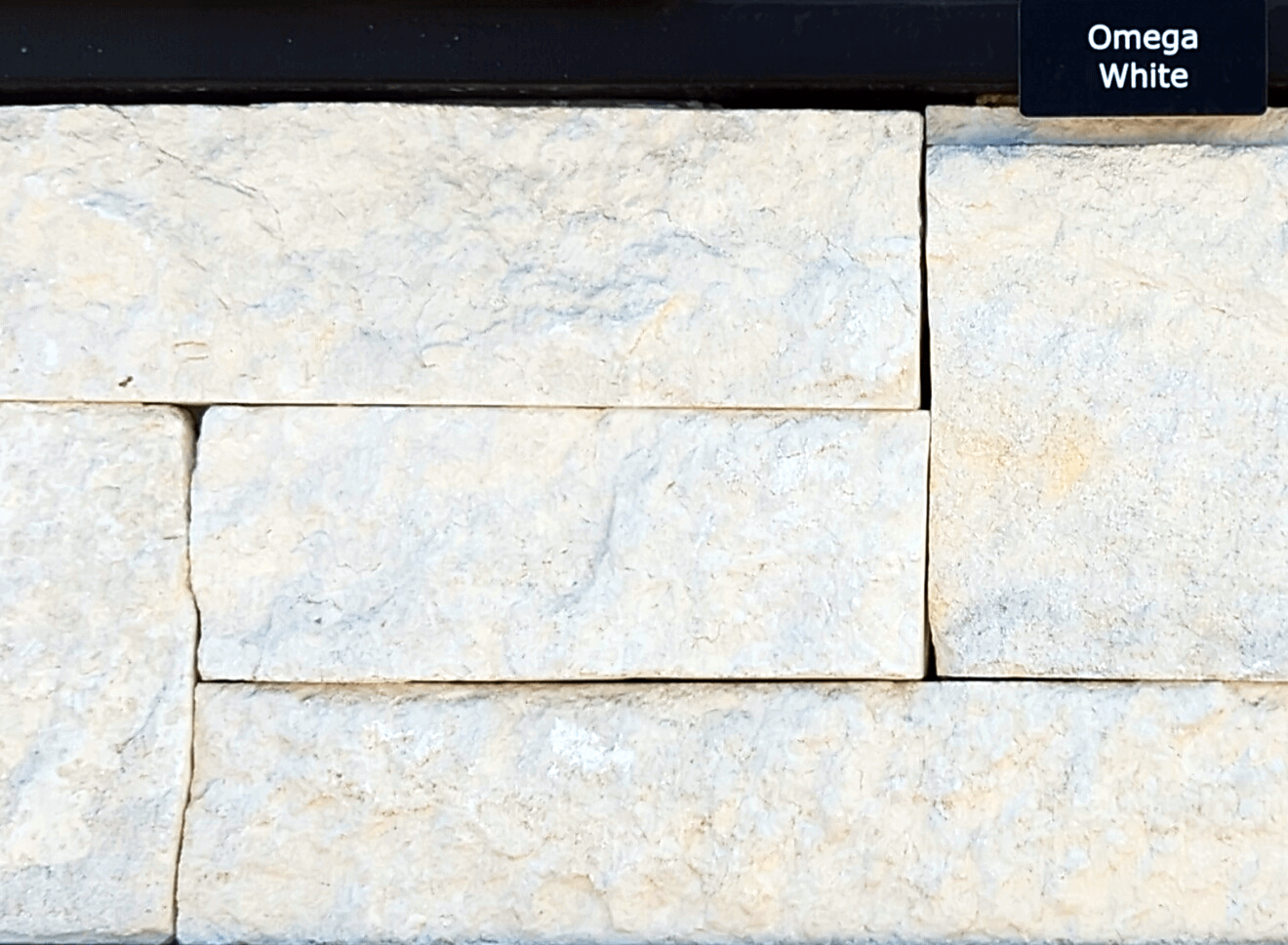 Omega White Natural Stone Veneer